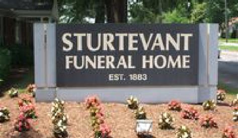 Sturtevant funeral home - Sturtevant Funeral Home & Crematory Serving Portsmouth, Chesapeake, Suffolk, VA & Surrounding Areas Welcomes You. Welcome and thank you for visiting Sturtevant Funeral Home's website. We hope this allows you to get to know a little about us and how we have been serving the community for over 130 years as an independent, family owned and ...